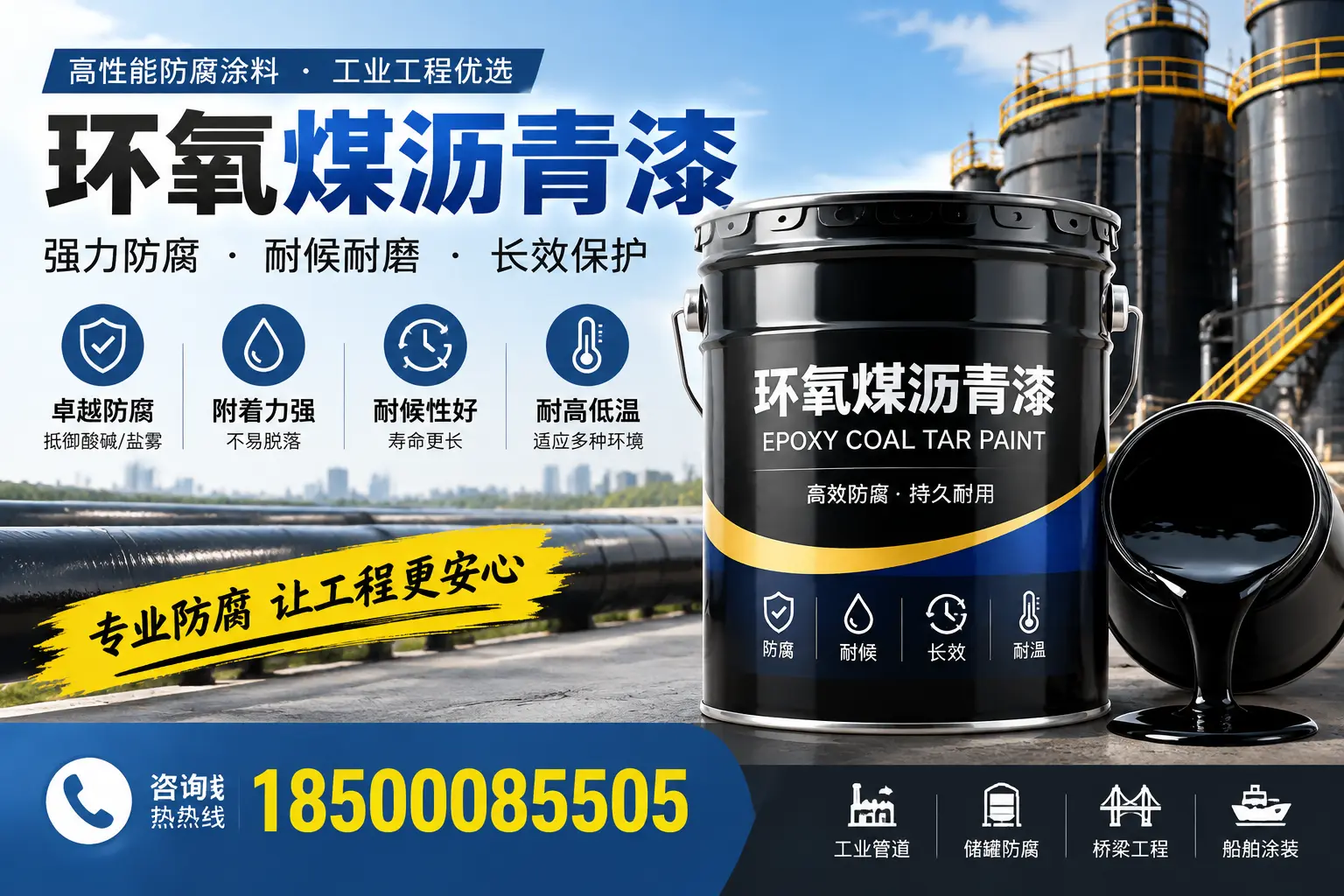 环氧煤沥青漆的施工方法与注意事项，确保在昌江顺利完成